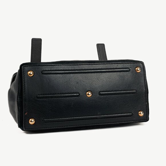 Yves Saint Laurent Small Muse Two Grey Leopard-Calf Hair 2-Way Top-Handle Bag - Picture 5 of 13